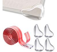 Baby Edge Protector Clear Edge Protector 1m Wide Silicone Sticker Baby Protection Corner Protector Self Adhesive For Glass Table Furniture