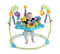 BABY EINSTEIN Aire d'éveil à rebonds Curiosity, éducative 2 en 1 et jouet au sol, jeux à 360° 6M+ Cadeau Noel bébé
