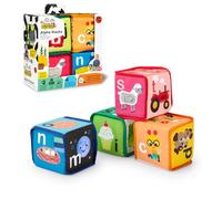 Baby Einstein Jouet Alpha Stacks (be-17304) - Blocs souples, apprentissage des lettres, dès 3 mois