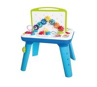 Baby Einstein Bright Starts, Table d’éveil Musicale et Lumineuse Curiosity Table, avec 65 Mélodies, Pieds Amovibles, Lumières, à partir de 12 Mois
