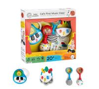 Baby Einstein Cal's First Music Class - Ensemble Cadeau, 4 Pièces, Instruments de Jouets Musicaux pour Garçon ou Fille, 3 Mois et Plus