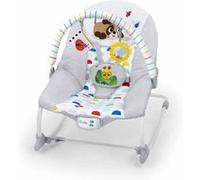 BABY EINSTEIN DEAN Transat bébé balancelle électrique évolutif 3-en-1, Melodies et vibrations, 3 Positions, arche amovible 0-30 mois G