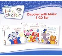 Baby Einstein - Discover with Music (3 CD Set) 56 Songs - Includes Baby Mozart, Playtime Music Box-A Concert for Little Ears, Playdate Fun-A Concert for Little Ears by Baby Einstein (2010-01-01)