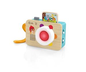Baby Einstein + Hape, Appareil Photo Learning Lens pour Jeux d’Imitation, pour les 6 Mois et Plus