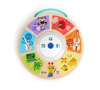 Baby Einstein, Hape, Cal's Smart Sounds Symphony Magic Touch Jouet d'activité électronique en bois 3 langues (anglais, français et espagnol), 3 modes, 6 mois et plus