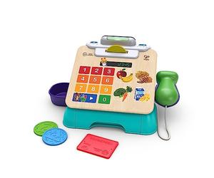Baby Einstein + Hape Magic Touch Cash Register Jouet pour Faire Semblant de Passer à la Caisse, avec de Vrais Sons et de la Musique, pour Les 9 Mois et Plus