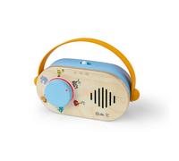 Baby Einstein + Hape, Radio Jouet Discovery avec Musique et Lumières, Jouet Multisensoriel pour les 6 Mois et Plus