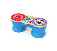 Baby Einstein, Hape, Tambour Upbeat Tunes Magic Touch, Jouet Musical en Bois, Instruments de Musique Electronique pour Enfants, 6 Mélodies, 4 voix Musicales, à partir de 6 mois