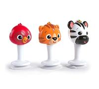 Baby Einstein - Hochets musicaux Rattle&Jingle Trio - à succion pour chaise haute 6 mois+ Neutre G