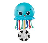 BABY EINSTEIN Hochet méduse Ocean Glow Sensory Shaker - Bleu