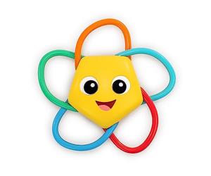 Baby Einstein, Jouet de dentition et hochet Ocean Explorers Soothing Star, multisensoriel, 0 mois et plus