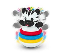 Baby Einstein, Jouet de Dentition sans BPA Stack & Wobble Zen, de, Découverte du Cause et Effet, Enfants de 3 Mois et Plus