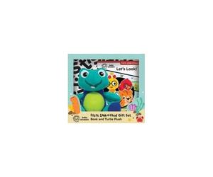 Baby Einstein: Let's Look! First Look And Find Gift Set Book And Turtle Plush