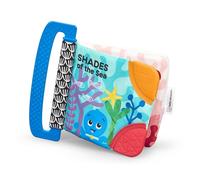Baby Einstein Ocean Explorers Shades of the Sea Livre de dentition et d'éveil en tissu pour bébé avec animaux marins, multi-sensoriel, 0+ mois