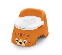 Baby Einstein, Pot Bébé Toilette Tinkle and Reveal Tiger, unisexe, Toilette enfant, avec protection contre les éclaboussures & récompense de changement de couleur, à partir de 18 mois