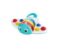 BABY EINSTEIN RAIE - Jouet intéractif d'éveil sensoriel, musical, apprentissage des couleurs, cadeau bébé 6M+