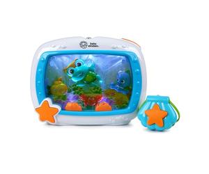 Baby Einstein Sea Dreams Soother, Veilleuse Bébé Musicale et Lumineuse avec Bruit Blanc - Aquarium Bébé Veilleuse Enfant Apaisante, Lumières Douces, Sons Océan, Télécommande, 0+ Mois
