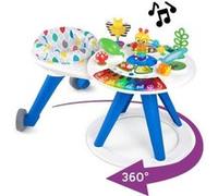 BABY EINSTEIN Table d activités bébé trotteur évolutif 4en1 Pivotant a 360° sécurisé Joue G