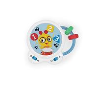 Baby Einstein, Tambourin Tiny Tempo, Jouet Musical, Apprentissage des chiffres couleurs & formes - A partir de 3 mois
