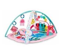 BABY EINSTEIN Tapis de sol éveil bébé fille évolutif 4-en-1 -Kickin' Tunes- jouet piano, arche jouets sensoriels, multilingue