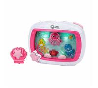 Baby Einstein Sea Dreams Soother, Veilleuse Bébé Musicale et Lumineuse avec Bruit Blanc - Aquarium Veilleuse Enfant Apaisante, 25+ Minutes Lumières Douces, Sons Océan, Télécommande, 0+ Mois, Rose