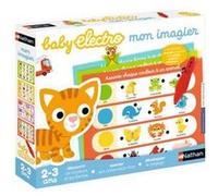 cavernedesjouets Baby Electro imagier Couleurs et Formes 2-3 Ans - Jeu educatif electronique avec Stylo - Association, Observation - Set Jouet et Carte
