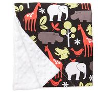 Baby Elephant Ears Baby Elephant Ears Couverture ultra douce pour bébé Motif Zoologie Rouge Taille L 68 x 73 cm