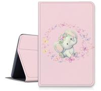Baby Elephant - Étui pour iPad Pro 13" M4 2024, résistant aux chocs, pliable en cuir synthétique, support réglable avec mise en veille/réveil automatique pour iPad Pro M4 2024 13"