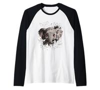 Baby Elephant Street Style Vibes Manche Raglan