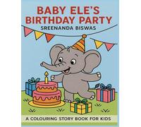 Baby Ele's Birthday Party Colouring Book