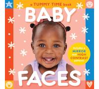 Baby Faces (A Tummy Time, High Contrast, Accordion Board Book with Mirror for infants)