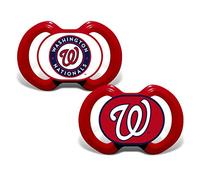 Baby Fanatic 2-Piece Gen. 3000 Pacifier, Washington Nationals