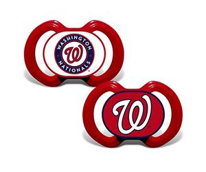 Baby Fanatic 2-Piece Gen. 3000 Pacifier, Washington Nationals