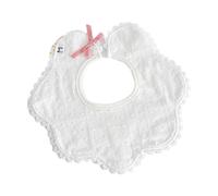 Baby Fashion Accessoire Brodé Bibs Soft & Absorbant New-Born Mignon Pour Les Filles De Garçons Doux Et Confortables Empêchent Les Vêtements De Devenir Une Mode Élégante Avec Un Nouveau-né