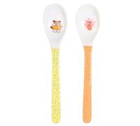 Baby Feeding Cartoon Imprimer Spoon Formation À Longue Poignée Couplerie Table Vole du Bébé
