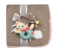 Baby Fehn Couverture douillette Ours Bruno, 75x100 cm