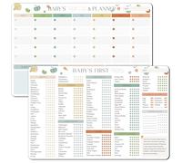 Baby First Foods Tracker magnétique coloré