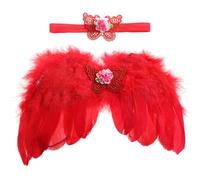 Baby Fledge Costume Soft Fledge Wing Costume Baby Wing Set For Newborn Photography & Cosplay Tenues Feather
