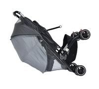 Baby Fly Net 360 degrés Protection solaire pour poussette et gaz de chaise avec fermeture éclair à double sens Protection extérieure pour bébé