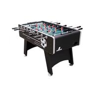 Cougar Table de baby-foot Arena – Noir, intérieur, 4 balles et comptoir de points
