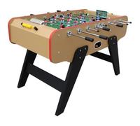 Baby Foot de Bar Deluxe - Arena - Couleur Beige - Terrain Vert - 148 x 75 x 94 cm