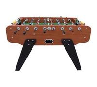 Baby Foot de Bar Deluxe Club PLAY4FUN 148 x 75 x 94 cm - 2 balles en liège inclus - Marron Marron G