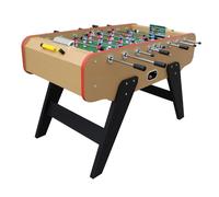 PLAY4FUN Baby-foot de Bar Deluxe Version Arena - Accesoires Inclus - 148 x 75 x 94 cm Beige G