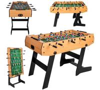 baby foot de table HLC - pieds de table pliables + perche télescopique - enfant babyfoot jeux - cadeau bébé - 121*61*81cm