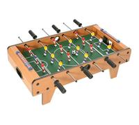 Baby-foot de table - Mini - Mixte - 6 joueurs - Compteur de points - Barres rigides - 2 balles incluses