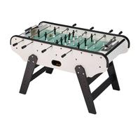 Baby foot en bois pour ado- noir et blanc - gerflex blanc TU