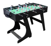 Baby-Foot Pliable Enfant, MDF Robuste, 3 balles incluses, Rangement Vertical, 2 à 4 Joueurs