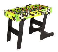 Baby-foot pliable pour enfant - COLORBABY - 81x42x63 cm - Vert - Pieds pliables - Marqueurs manuels - 4 pièces