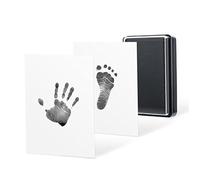 Baby Footprint Kit & Handprint Kit with 1 Clean-touch Ink Pad and 2 Imprint Cards for Pet Dog Paw Print Baby Shower for New Parents Footprint & Handprint, Dog Paw Print
