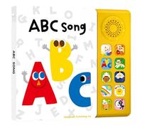 Baby Games, Interactive Music Book, 9.06x8.27in English Nursery Rhyme Reader, Sound Educational Teaching Aid, Musical Learning Toy for Boys Girls Early Learning and Playtime Use